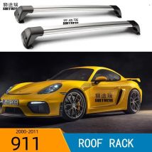 Für PORSCHE 911 900-Serie 2-dr Coupe 2000-2011 (FESTEN PUNKT) serultra ruhig lkw dach rack bar auto