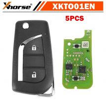 XHORSE XKTO01EN Universeller Funkschlüssel für Toyota 2-Tasten für VVDI-Schlüsselwerkzeug und VVDI2 (englische Version)
