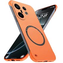 Magnetic Slim for VIVO X200 FE X200FE 5G V2503 Frameless Phone Case Matte Anti-Scratch Hard PC Cover Borderless Shockproof Armor