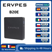 ERVPES Mini Pc B20E Windows 11 Pro 8GB RAM 128GB ROM J3710 Micro computadora de escritorio Wifi de doble banda Mini Pc