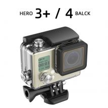 Tauchen Unterwasser Gehäuse Schutz Abdeckung Für GoPro Hero4 3 + Wasserdichte Fall Filter Kamera Zubehör Für Go Pro4 3 + GoPro4
