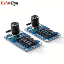 Estardyn 1.3 Inch OLED Display with EC11 Rotary Encoder Module, IIC White/Blue Screen for Arduino Menu Control DIY