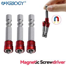 Punta per cacciavite magnetico PH2 Anello porta cacciavite con codolo esagonale da 1/4 di pollice a croce per kit di cacciaviti elettrici per lavoro domestico