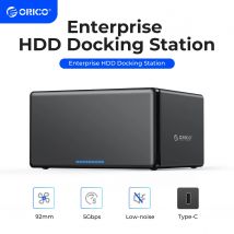 Orico ns800 8-fach Festplatten gehäuse Typ-C USB 3,1 werkzeug lose Aluminium unterstützung 2.5 "/3.5" sata ssd hdd 128tb Daten speicher