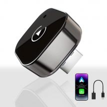 2 in 1 Wireless CarPlay & Android Auto Adapter Type-C/USB Plug and Play Car Play Dongle Converts Wired To Wireless for IPhone