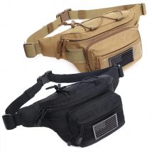 Marsupio tattico esterno 600D Nylon Oxford Outdoor EDC Fanny Pack Utility Marsupio Bumbag esterno Caccia Borse da campeggio