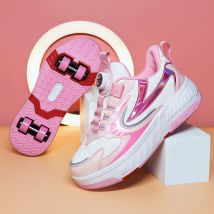 Kinder Junior Kind Rollschuh Schuhe Abnehmbare Kinder Turnschuhe Jungen Mädchen Geschenke Räder Schuhe Erwachsene Casual Outdoor Sport Schuh