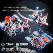 STEAM Elektronische Bausteine DIY Wissenschaft Experiment Kit Simulierte Schaltung Montage Spielzeug Grundlegende Elektrische Wissen Bildung