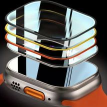 Pellicola in vetro temperato antigraffio per Apple Watch Ultra 49mm HD protezione schermo serie 49 mm accessori per cinturino smart iwatch