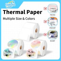 Phomemo Versand etiketten blatt für PM-241BT/ PM-246S/d520bt kreisförmiges direktes Thermo drucker etikett für Logo-Design, Name/Preis schild