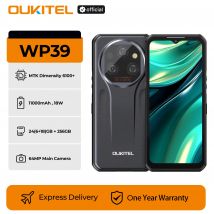 Oukitel WP39 Smartphone robusto 5G 6+18GB 24GB di memoria 256GB 6.60"FHD+ Display 64MP Fotocamera 11000mAh Batteria Android 14