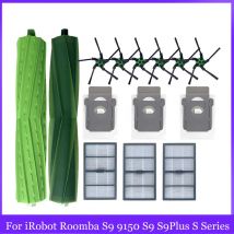 Für irobot roomba s9 s9 s9plus s serie roboter staubsauger ersatz hepa filter hauptseite bürste staubbeutel zubehör