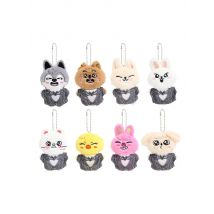New Stray Kids Plush Toy Doll Halloween Christmas Doll Li Longfu Fang Skzoo Peripheral Striped Shirt Doll Pendant Birthday Gift