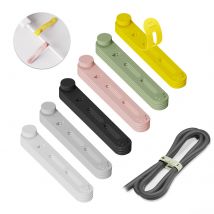 Umust Silikon Kabelbinder wieder verwendbare Kabel Organizer Kabelbinder für Kopfhörer Schnalle Design flexible Kabelbinder für Draht