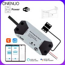 Sterownik bramy garażowej Tuya WiFi Inteligentny otwieracz drzwi Współpracuje z Alexa Google Home Smart Life Sterowanie aplikacją Tuya Nie wymaga huba