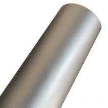 Mattsilberne Wickel-Vinylrolle mit selbstklebendem Autoaufkleber mit Air Release