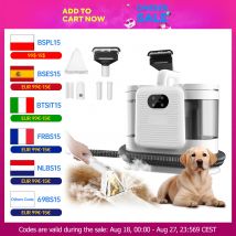 OMESER-aspiradora de vapor de 1650W, potencia de succión Ultra fuerte de 15KPa, 4 modos de limpieza para pelo de mascotas, sofá, accesorios para el coche, hogar