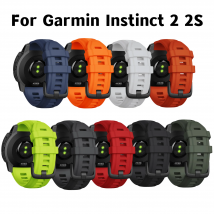 Miękki silikonowy pasek do zegarka Garmin Instinct 2S i 2, Instinct 2s Modna gumowa bransoletka Instinct2 Wymienna opaska na nadgarstek