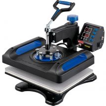 SucceBuy Pressa di Calore 12x15 /15x15 Pollici Riscaldamento Veloce 360 Swing Away T-shirt a Sublimazione Digitale Stampante a Trasferimento Vinile