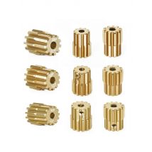32P 3.175MM Aperture Titanium Harden Metal Motor Gears Pinion 11T 12T 13T 14T 15T 16T 17T 18T 19T 20T Gear for RC Cars Parts