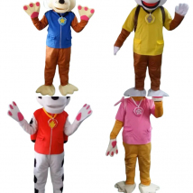 Kostium Maskotki Psa z Kreskówki PAW Patrol, Pluszowy Strój Anime dla Dorosłych, Przebranie na Halloween, Karnawał, Rekwizyty do Występów, Prezent dla Dzieci