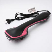 Vendita calda Pettine per capelli One Step Spazzola per asciugacapelli agli ioni negativi Curling Dritto Bagnato e asciutto Bigodino dritto Pettine ad aria calda