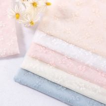 0,5/1 Yard Schleife gestrickter beflockter Netzstoff für Sommerkleider Fee Kinderkleidung Hochzeitsdekorationen handgemachter DIY-Stoff
