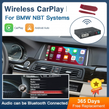 Drahtloser CarPlay Android Auto Adapter für BMW NBT 1 2 3 4 5 7 X Serie F20 F21 F23 F30 F31 F34 F35 F32 F33 F10 F11 MINI Modul