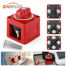 2 3 4 Posizione Batteria Interruttore di Massa Taglierina Singolo Doppio Per RV Barca Pannello di Controllo di Alimentazione 12-48V 100-300A Isolatore Disconnessione Rotante