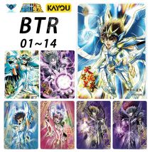 KAYOU Nuovo Saint Seiya Vol.3 Vol.4 Risveglio di stoffa BTR 01-14 Set completo Singola carta Hades Poseidon Anime Collezione di carte Giocattolo regalo