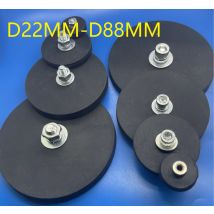 2PCS/LOT  D22mm/43mm/66mm/88mm M4/M6/M8 Bolt Magnetic Base Mount Bracket Clamp LED Work Light Bar Holder SUV Offroad NEW ONE
