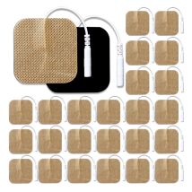 50/100pcs Tens Electrodes Pads Physiotherapy Massage EMS Muscle Stimulator Patch Self Adhesive Replaceable Reusable Massager Pad
