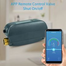 WiFi Smart Wasserventil für Tuya Multifunktionale APP Sprachsteuerung 2,4G 5G Dual Band Durchflussmesser Wasserventil