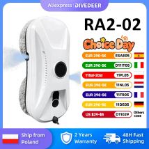 DIVEDEER RA2-02 Detergente per finestre intelligente Doppio spruzzo bidirezionale Nuovo detergente per finestre Automatico a doppio spruzzo Mini-tipo macchina