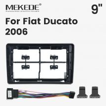MEKEDE Kabelbaum-Blende für Fiat Ducato 2006, Rahmen, Autoradio, Armaturenbrett, passendes Panel-Kit, Adapter-Panel-Kabel