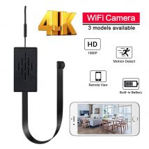 4K DIY Wireless WiFi Kamera Mobile APP Fernanzeige Eingebauter Akku 1080P Pixel Sicherheitsnetzwerk IP-Kamera 2,0 MP