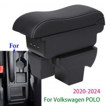 Für Volkswagen POLO Armlehne Box Für Volkswagen frtus VW Polo Auto Armlehne 2020-2025 Gewidmet Auto Lagerung Box Auto zubehör
