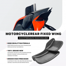 Schwanz Feste Flügel 100% Carbon faser Für DUCATI Panigale V2 V4 V4S V4R Streetfighter V2 V4 V4S V4R 2018-2024 Motorrad Winglets