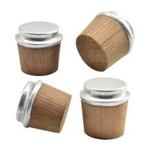 2Pcs Langlebige Holz Thermos Stopfen Versiegelt Sicher Vakuum Flasche der Kork Stecker Deckel Kappe Flaschen Kork Stecker Ersetzen ​ Zubehör für Wasserkocher