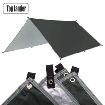 Camping Plane Wasserdicht Silber Beschichtung Ultraleicht Sonnenschutz Outdoor Tourist Markise Zelt Sonnenschutz Garten Strand Schatten Abdeckung