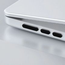 Weicher Silikon-Anti-Staub-Stecker für Apple MacBook Air M4 2025 M3 15 13 Zoll 13,6 15,3 Stopper staubdichte Schnittstellenabdeckung