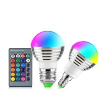 E27 LED Bulb RGB LED Light 5W Smart LED Lamp E14 Lampada Dimmable Magic Bulb Spotlight Colorful Bombillas Party Decor Lighting
