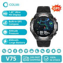 2024 COLMI V75 GPS Smart Watch Display da 1.45 "Ultra HD GPS integrato e bussola per realizzare/ricevare le chiamate telefoniche Smartwatch Batteria da 650 mAh