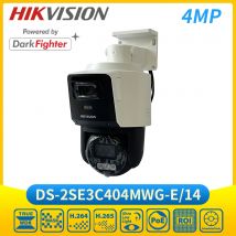 Hikvision 4MP TandemVu PTZ Kamera 4x IR Netzwerk Speed Dome Kamera DS-2SE3C404MWG-E/14
