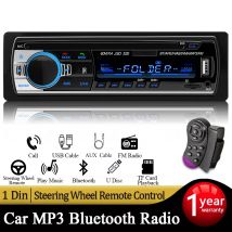 Autoradio 1 din Stereo Multimedia Lettore MP3 Digitale Bluetooth FM ISO Alimentazione Aux Ingresso USB Bluetooth Autoradio universale