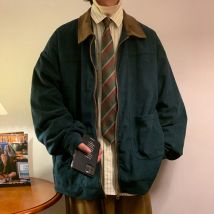 Giacca bomber da uomo vintage stile americano 2025 Giacche a vento Cappotti con cerniera Capispalla cargo allentato autunnale