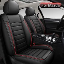 Autositzbezüge Komplettset Leder, passend für Mazda 6, 3, 2, CX-5, CX-3, CX-30, CX-50, Autositzschutz