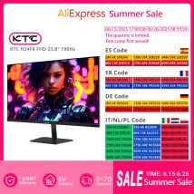 (2025 ulepszona wersja H24T09P) KTC H24F8 FHD 23.8 "190Hz Monitor gamingowy z realistyczną