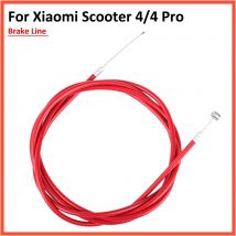 Cavo freno 4pro per Xiaomi Scooter elettrico 4 Pro linea filo freno rosso nero lunghezza tubo 195cm parti Kickscooter