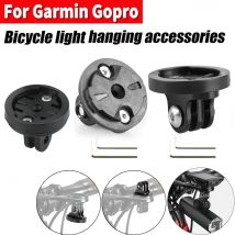 Für Garmin Gopro Fahrrad Computer Halterung Halterung Adapter Aluminium Legierung Radfahren Front Licht Halterung Quick Release